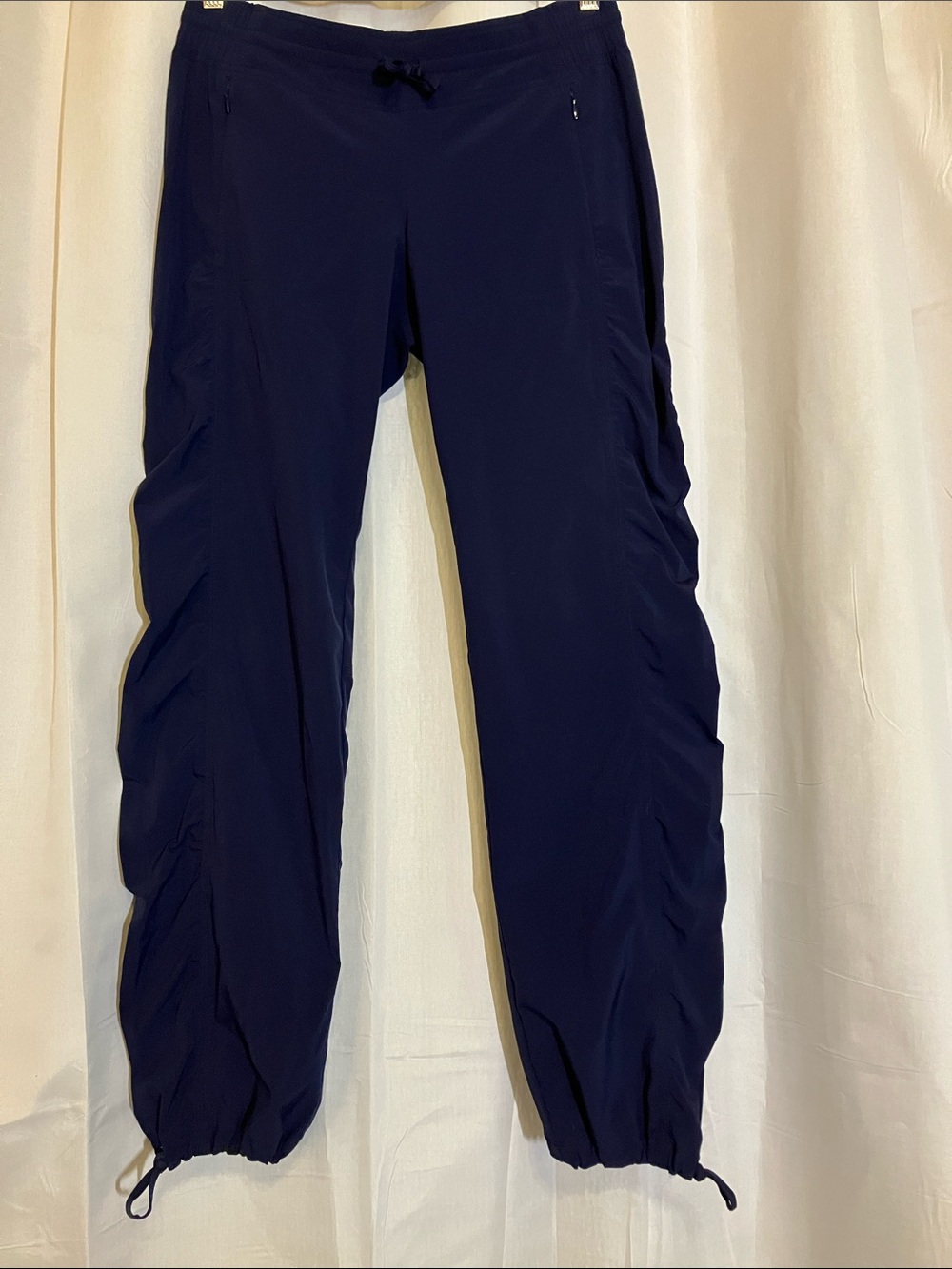 Athleta Navy Drawstring Jogger Pants
